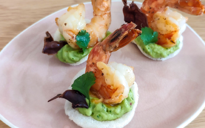 Amuse-Bouches aux Crevettes